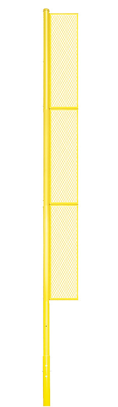 Foul Poles - Collegiate (30 ft.) - Baseball/Softball (Semi-Permanent) (Yellow)